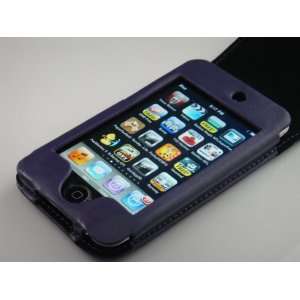   Veritical Leather Case for Apple iTouch 2G/3G + Screen Protector