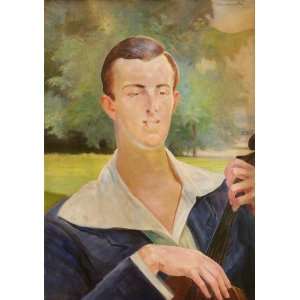 FRAMED oil paintings   Jacek Malczewski   24 x 34 inches   Portrait of 