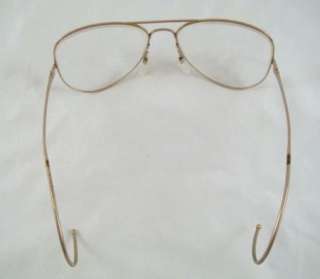 Vintage Aviator Style Bifocal Glasses Logo Paris France  