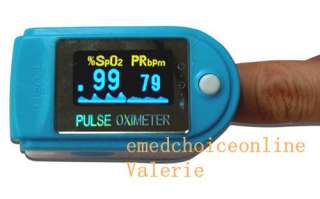2012 Newest OLED Oximeter Finger Pulse Blood Oxygen SpO2 Monitor 100% 