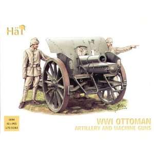  Ottoman Artillery & Machine Guns (92) 1/72 Hat Toys 