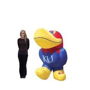  Kansas Jayhawks 6 Tall Inflatable Mascot 