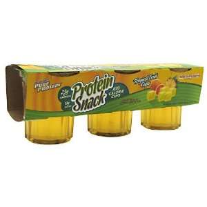  Protein Snack   Fruit Gelatin Cups Tropical Fruit 18 packs 