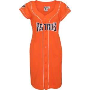  Houston Astros Womens Jersey Dress