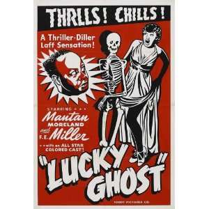  Lucky Ghost Poster Movie B 27x40