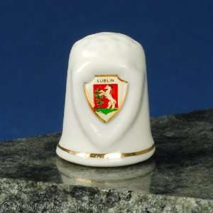  Ceramic Thimble   LUBLIN Shield: Kitchen & Dining