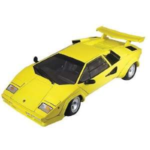   Lamborghini Countach LP500   Yellow with Black Interior Toys & Games