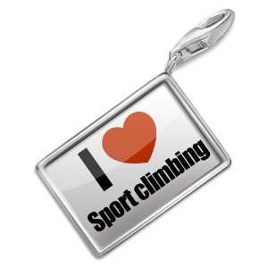  FotoCharms I Love sport climbing   Charm with Lobster 