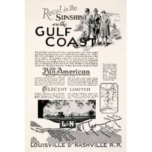   Crescent Limited Louisville Nashville Railroad   Original Print Ad
