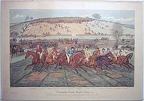 Hunt & Turner Leamington Grand Steeple Chase, 1837  