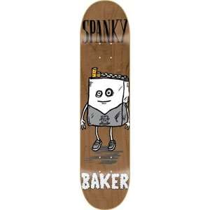  Baker Long Bad Guys Skateboard Deck   7.88: Sports 