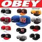 CLASSIC OBEY SNAPBACK 12 DIFFERENT STYLES, ADJUSTABLE GREAT SNAP BACK 