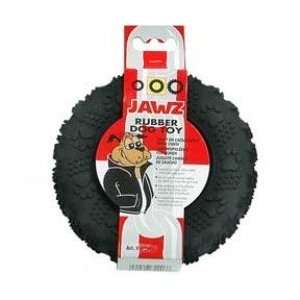    Dogit Jawz Rubber Paw Print Tire, Black, Small