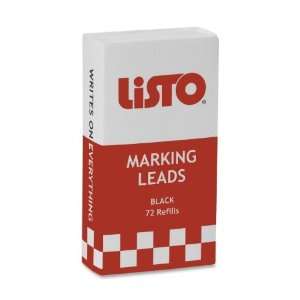  Listo Marking Pencil Refill,RedListo Marking Pencil 12 