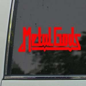 Judas Priest Red Decal Car Truck Bumper Window Red Sticker