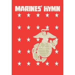  Marines Hymn #2 16X24 Giclee Paper: Home & Kitchen