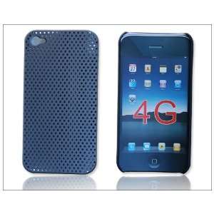   Back Hard Case Cover Skin for Apple iPhone 4G Black K43: Electronics