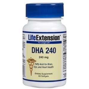   Life Extension Dha 240 60 Ct Softgels (4 Pack)