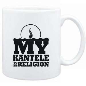  Mug White  my Kantele is my religion Instruments Sports 