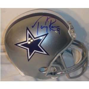  Signed Tony Romo Helmet   Full Size