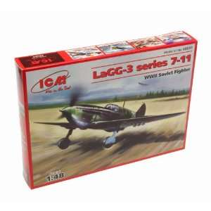  LaGG3 Series 7 11 WWII Soviet Fighter 1 48 ICM Toys 