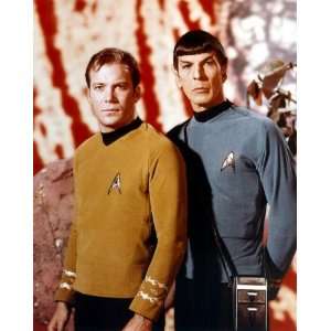  Kirk Spock Star Trek Tos Poster #01 24x36in: Home 