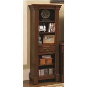   Wood Pier Cabinet Rustic Style in Cherry Finish: Home & Kitchen