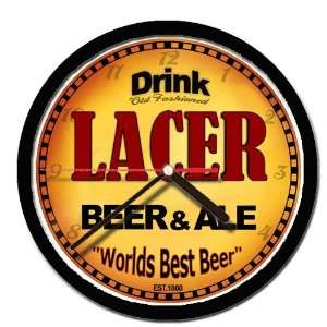  LACER beer and ale cerveza wall clock: Everything Else