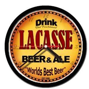  LACASSE beer and ale cerveza wall clock: Everything Else