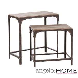  angelo:HOME Bowery 2 Piece Nesting Table Set   OC3336 