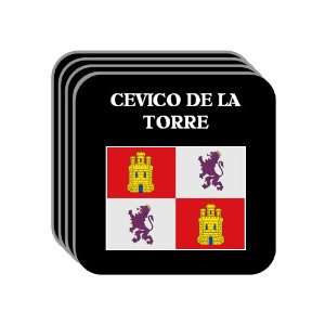 Castilla y Leon   CEVICO DE LA TORRE Set of 4 Mini Mousepad Coasters