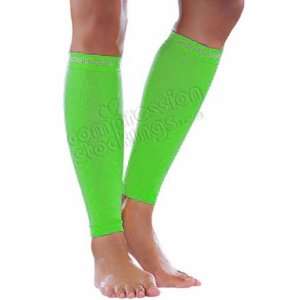  Zensah Compression Leg Sleeves in Neon Green: Health 