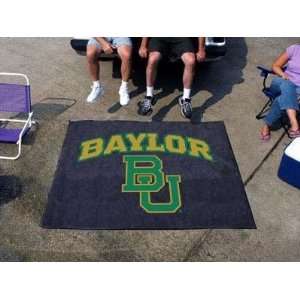   Baylor Bears 5X6ft Indoor/Outdoor Tailgate Area Rug/Mat/Carpet: Sports