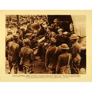  1920 Rotogravure WWI American Military Wounded Soldiers 