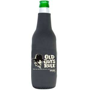  Old Guys Rule John Wayne Talk Low Bottle Koozie: Kitchen 