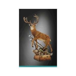    Rustic Collectable Whitetail Deer Sculpture