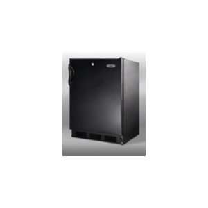   Refrigerator w/ Front Lock, Black, ADA, 5.3 cu ft: Kitchen & Dining