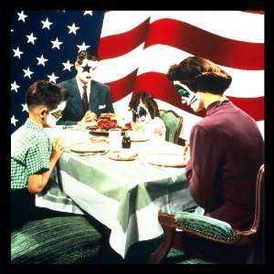  KISS, Family At The Dinner Table, 12 x 12 Poster Print 