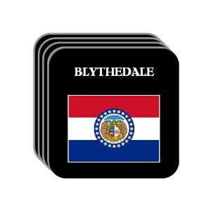  US State Flag   BLYTHEDALE, Missouri (MO) Set of 4 Mini 