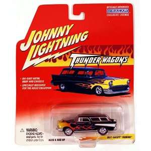   Lightning Thunder Wagons 1957 Chevy Nomad 1:64 Scale: Toys & Games