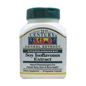  Soy Isoflavones Extract 60 Veg Caps by 21st Century 