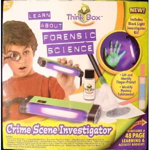 Forensic Science Crime Scene Investigator Kit  Toys & Games   