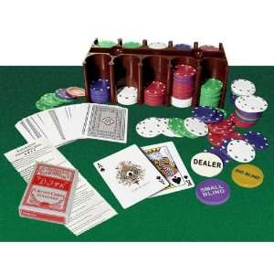 Casino Style Poker Set Tin Box