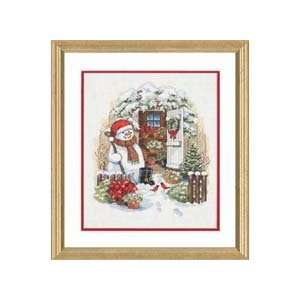  Garden Shed Snowman Counted Cross Stitch Kit: Office 