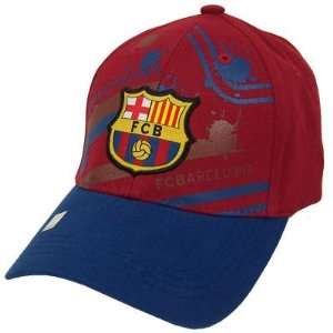  FC BARCELONA FOOTBALL CLUB OFFICIAL LOGO SOCCER HAT CAP 