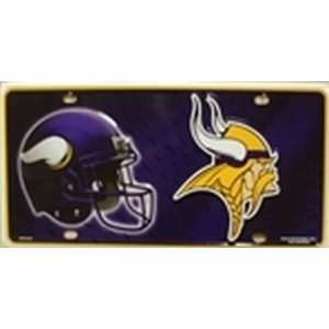  Minnesota Vikings NFL Football License Plate Plates Tags 