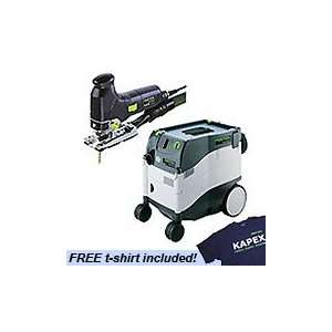  Festool PS 300 EQ Jigsaw + CT 33 Dust Extractor Package 