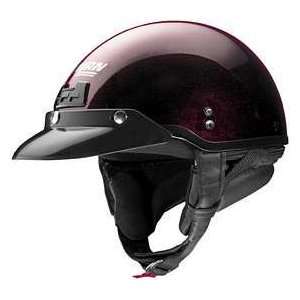  NOLAN CRUISE WINE CHERRY LG 21 MOTORCYCLE Classic Helmet 