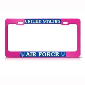  United States Air Force Us Metal Military license plate 