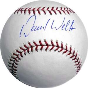  David Wells Autographed Baseball: Sports & Outdoors